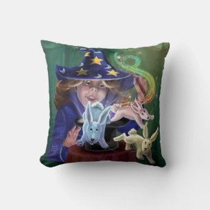 Magic Act Throw Pillow