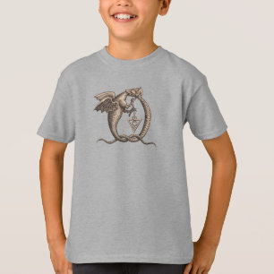 Magic Alchemy Dragon Symbol T-Shirt