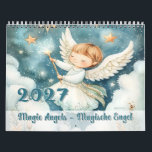 Magic Angels – Magische Engel 2027 Calendar<br><div class="desc">This angels calendar / cherubs calendar / guardian angels calendar calendar (or in German: Engelkalender) is designed to bring inspiration and joy all year round. Each month showcases beautiful little angels in blue, pink, green, orange, brown, and white tones that radiate warmth and positivity. On the left side, stars shine...</div>