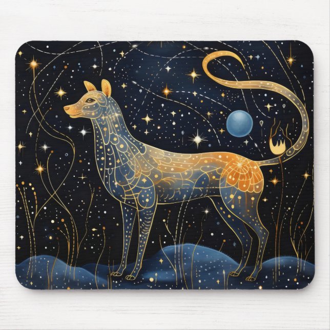 Magic Animal Spirituality Mouse Pad (Front)