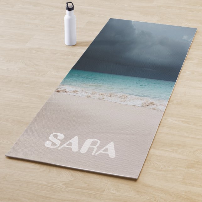 Magic beach and sea yoga mat (In Situ)