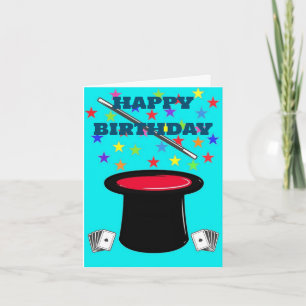 Magic birthday card