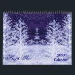 Magic Blue 2010 Calendar<br><div class="desc">12 beautiful image in blue colour effect. Lovely calendar to present at Christmas too :)</div>