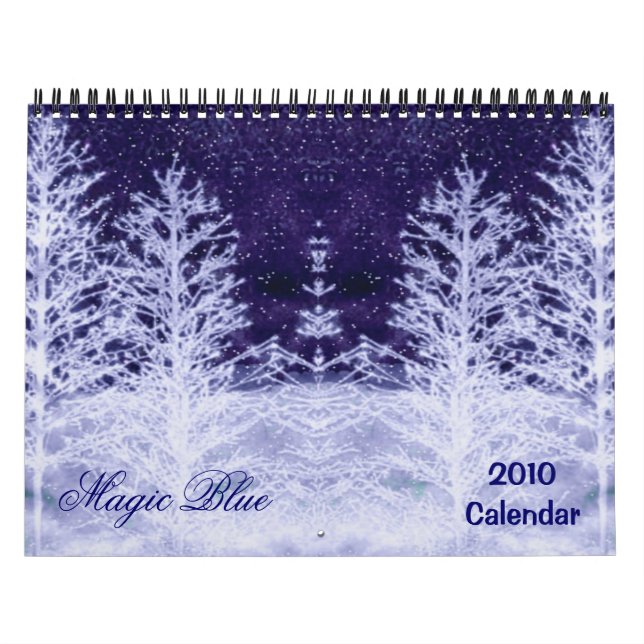 Magic Blue 2010 Calendar (Cover)