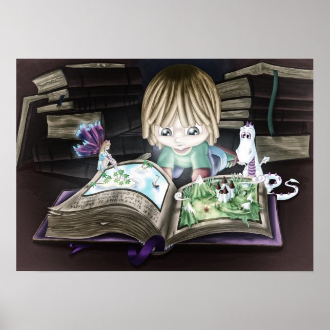 Magic Book Poster (Front)