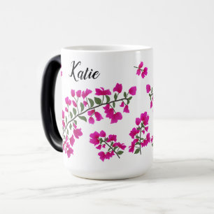 Magic Bougainvilliers rose Fuchsia Mug personnalisé