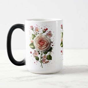 Magic Bouquet floral élégant Mug - 15 oz
