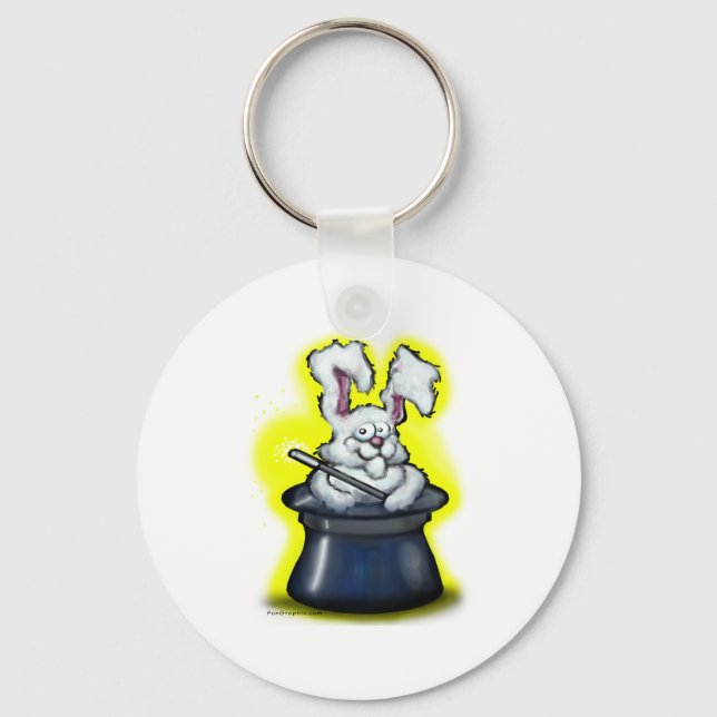 Magic Bunny Keychain (Front)