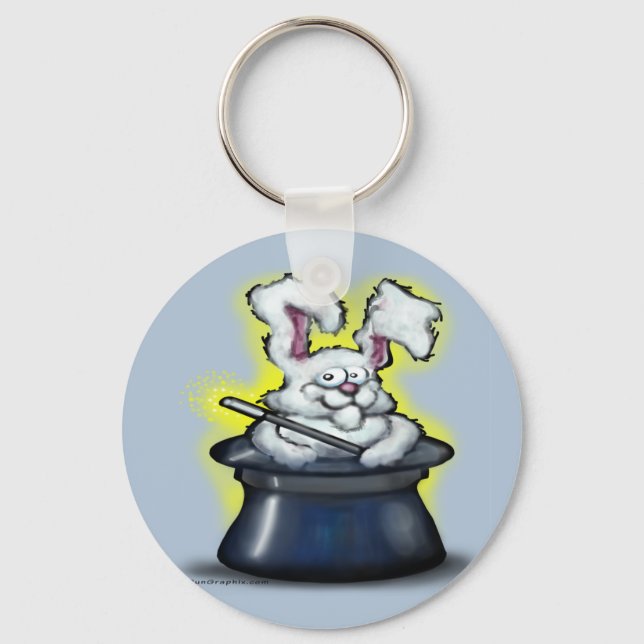 Magic Bunny Keychain (Front)