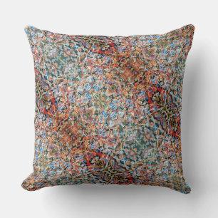 Magic bus throw pillow