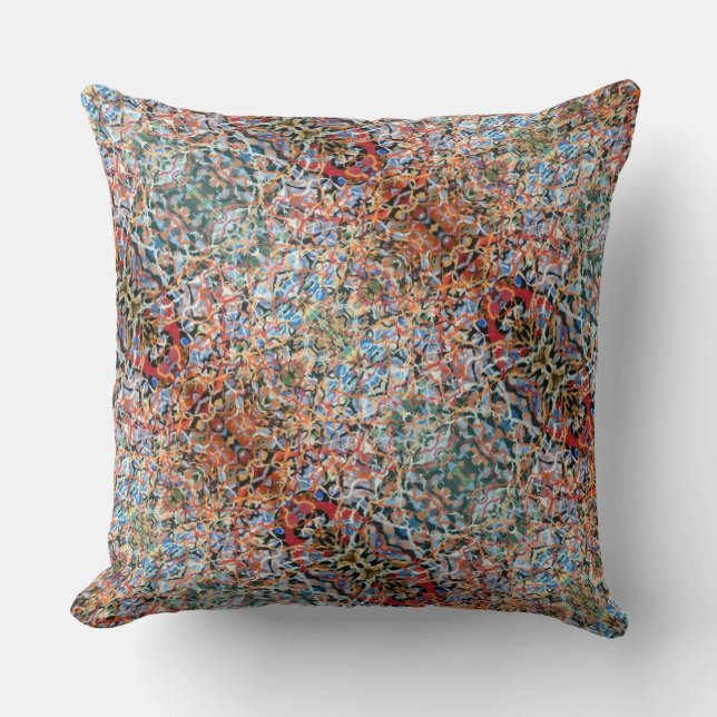 Magic bus throw pillow (Front)