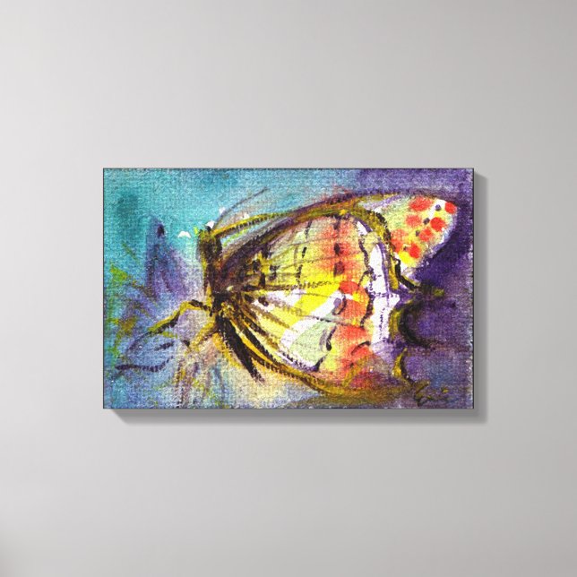 MAGIC BUTTERFLY CANVAS PRINT (Front)
