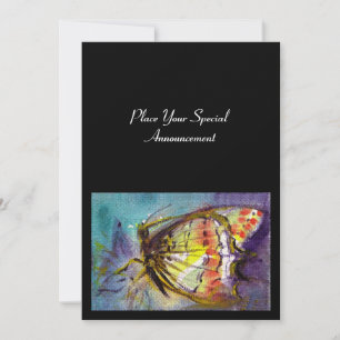 MAGIC BUTTERFLY INVITATION