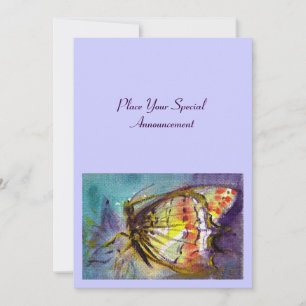 MAGIC BUTTERFLY INVITATION