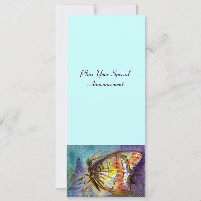 MAGIC BUTTERFLY INVITATION (Front)