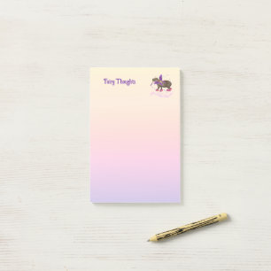 Magic capyfairy post-it notes