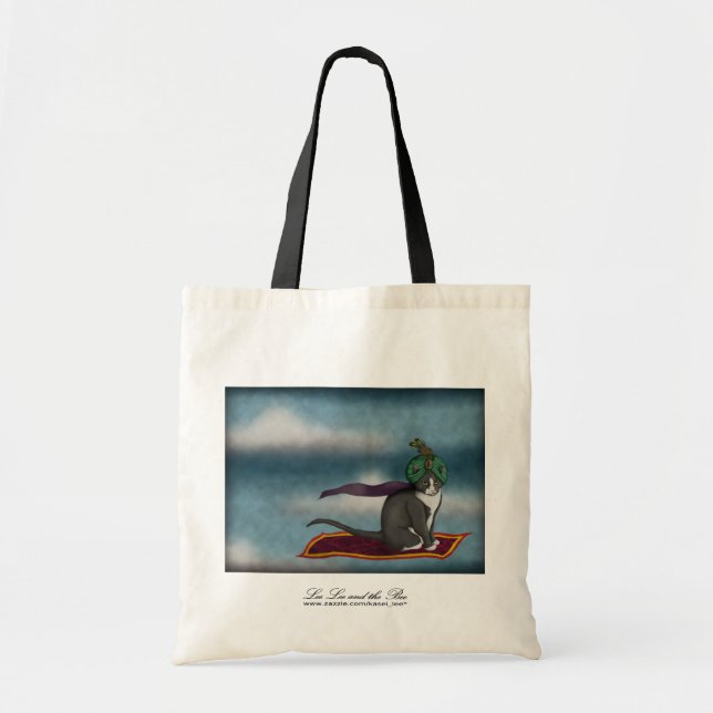 Magic Carpet Cat, shopping bag (Front)