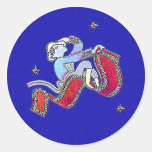 Magic Carpet Classic Round Sticker