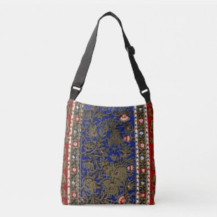 Magic Carpet: East Indian Embroidery  Crossbody Bag