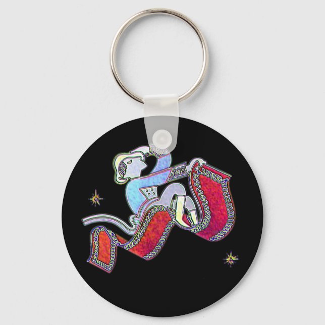 Magic Carpet Ride Keychain (Front)