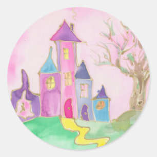 Magic Castle Classic Round Sticker