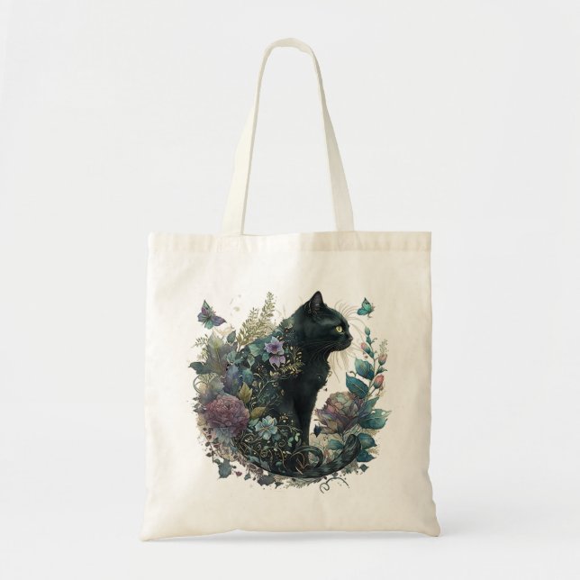 Magic Cat  Tote Bag (Front)