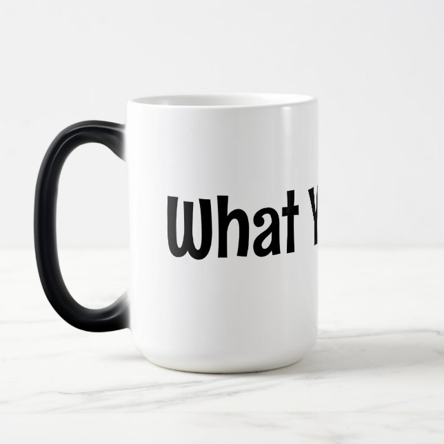Magic Ce Que Tu Dis ! Café Mug (Gauche)