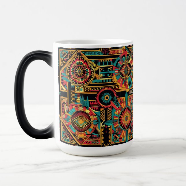 Magic Cerulean 'Aztec Dream' 444ml Mug Morphing (Gauche)