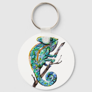 Magic Chameleon Keychain