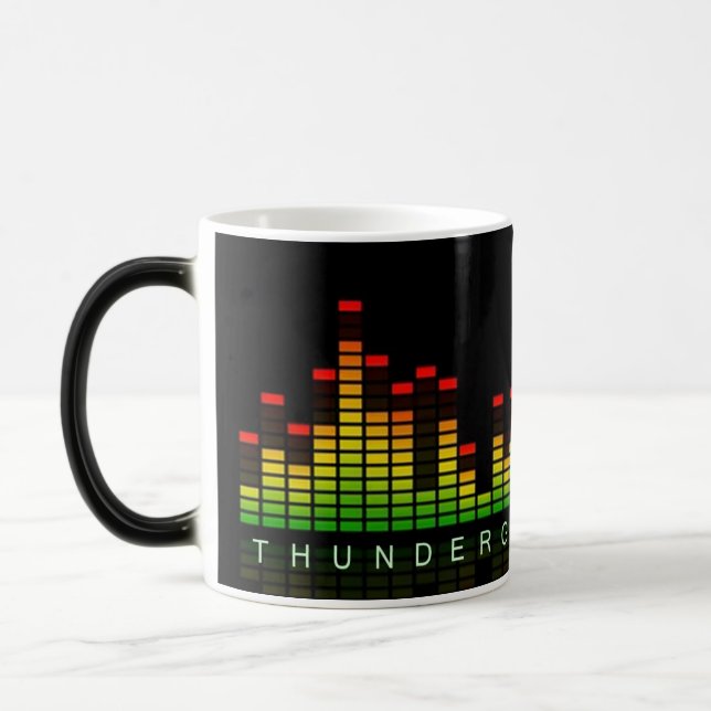 MAGIC CHANGEMENT DE COULEUR ÉQUALISER MUG (Gauche)