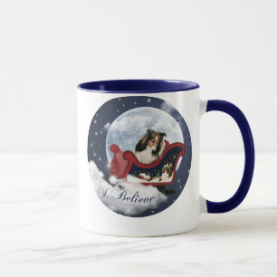 Magic Christmas Sheltie Mug