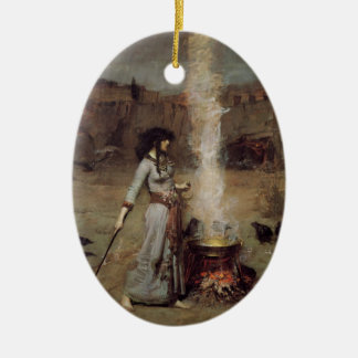 Magic Circle Ceramic Ornament