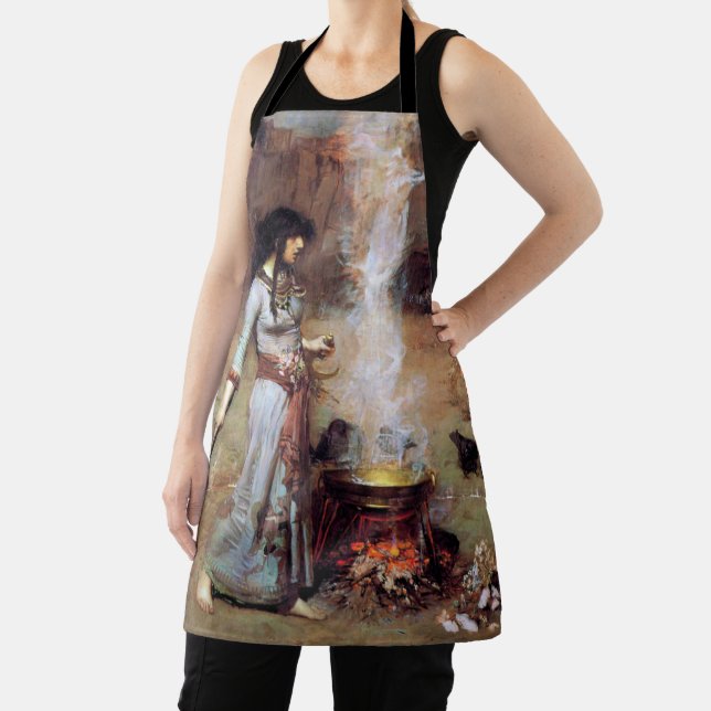 Magic Circle, John William Waterhouse Apron (Insitu)