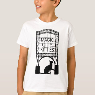 Magic City Kitties Kids Long Sleeve T-shirts