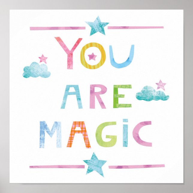 Magic Clouds You are Magic Poster (Front)