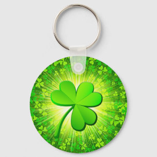 Magic clover keychain