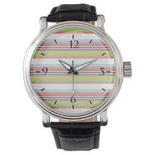 Magic colorful stripes watch