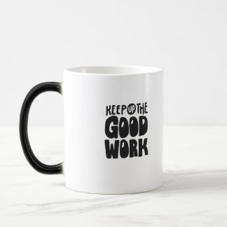 Magic Conception de mug de typographie / écrire et boire
