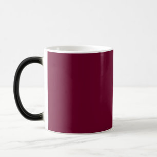 Magic Couleur de tendance - Bourgogne foncée - Mug de mo