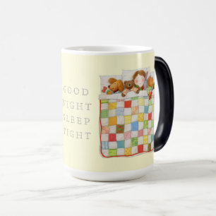 Magic COZY QUILT Grand Mug Morphing - Jaune