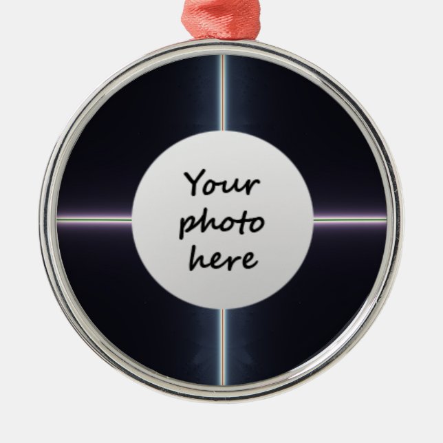 Magic Cross Christmas Tree Ornament (Front)