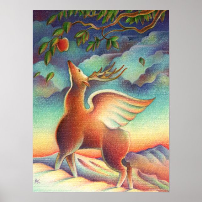 Magic Deer Poster (Front)