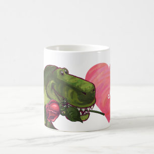 Magic Dino avec Rose Be Mine Mug