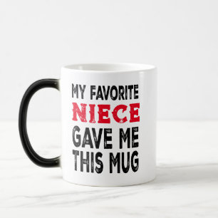 Magic Drôle "Favori Niece" Mug cadeau pour tante