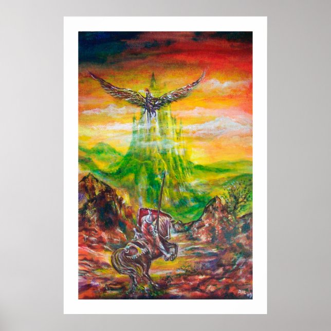 MAGIC DUEL BETWEEN BRADAMANT AND NEGROMANCER POSTER (Front)