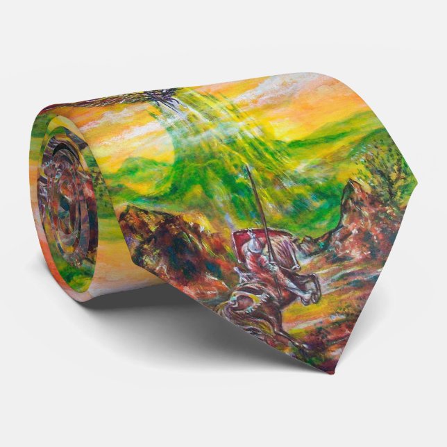 MAGIC DUEL BETWEEN BRADAMANT AND NEGROMANCER  TIE (Rolled)