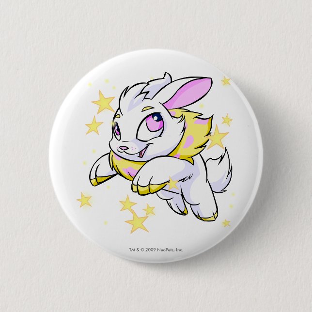 Magic Electric Cybunny 2 Inch Round Button (Front)