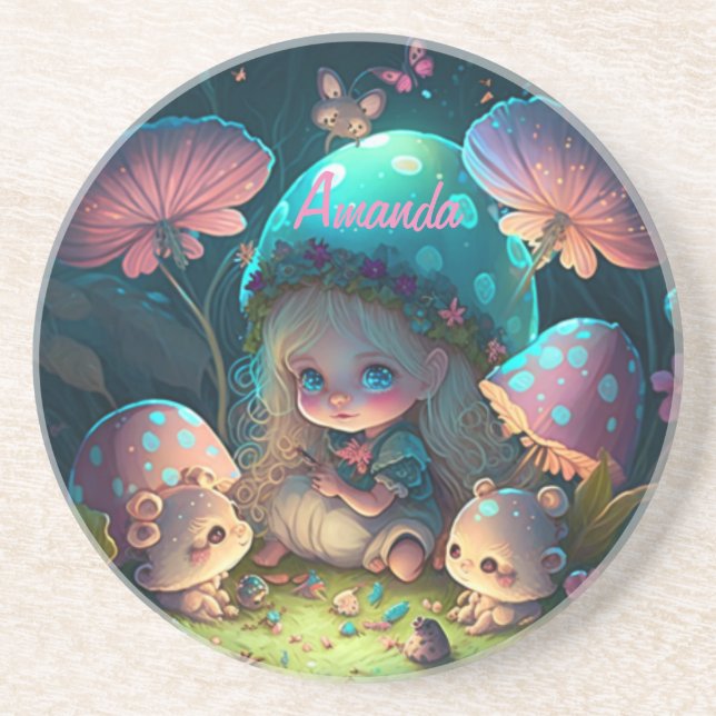 Magic elf moments          coaster (Front)