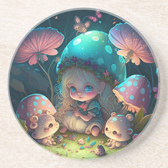 Magic elf moments          coaster (Front)