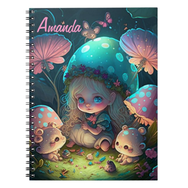 Magic elf moments       notebook (Front)